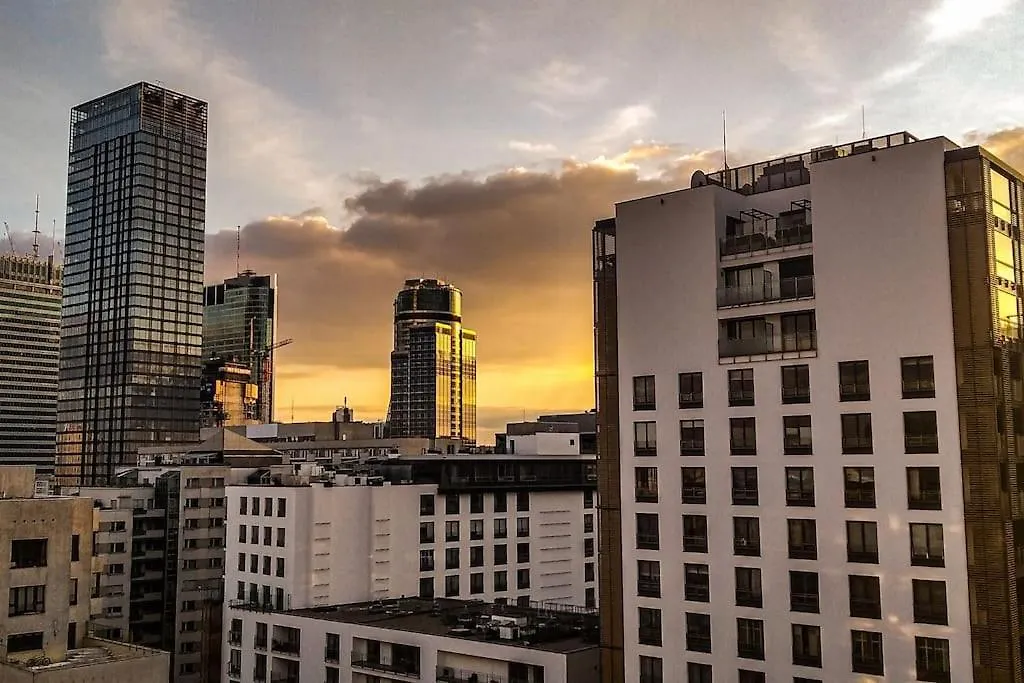 Studio In The Heart Of Warsaw. Business&Travel. アパート ワルシャワ